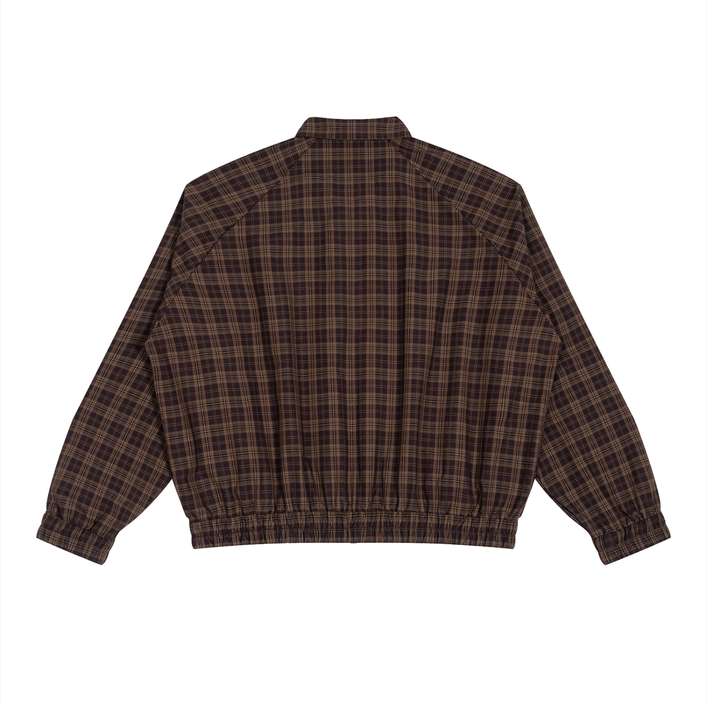 VB Plaid Full-Zip Track Jacket