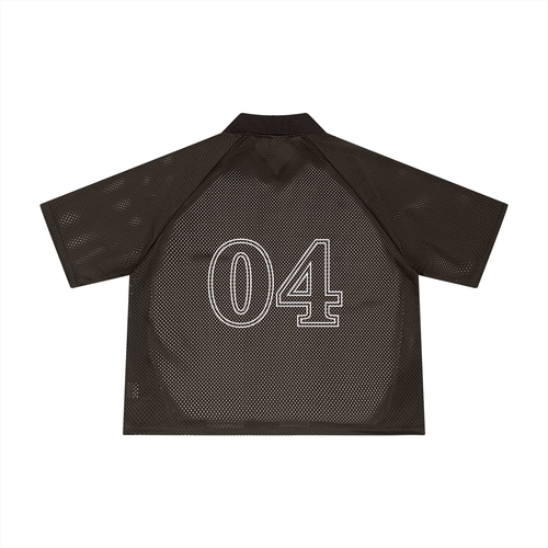 Striped Mesh Boxy VB Soccer Jersey