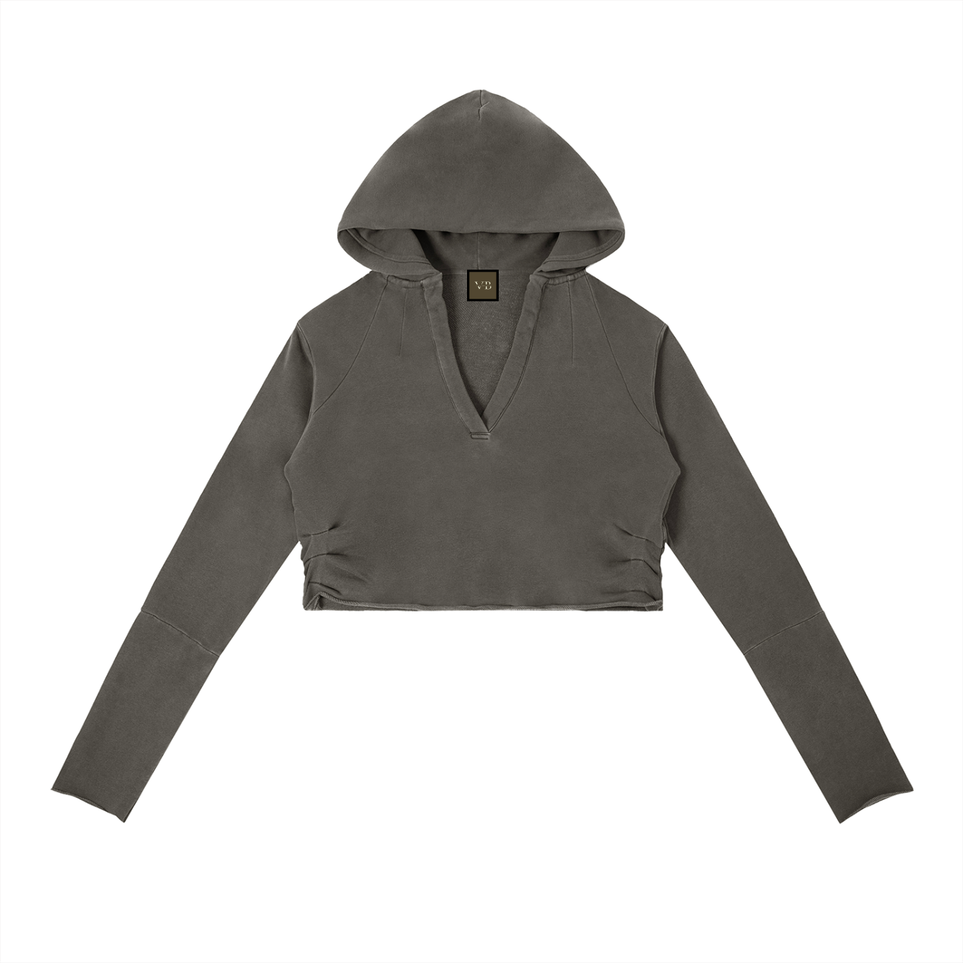 Vintage Washed Raw Edge VB Hoodie