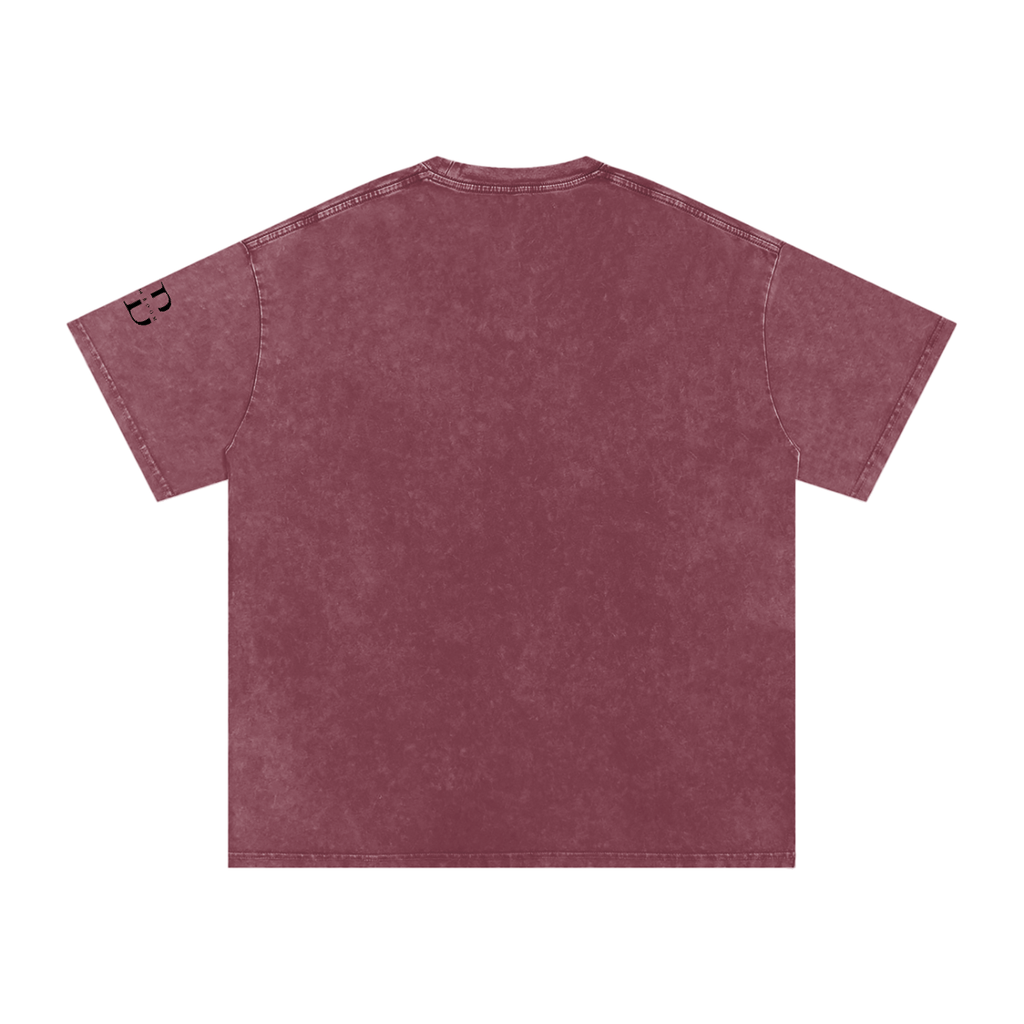 VB Snow Washed Oversized Cotton T-Shirt