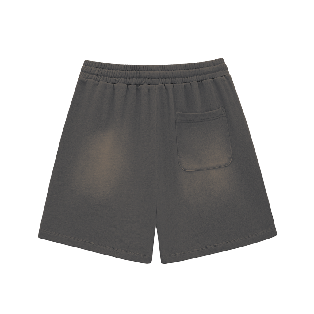 VB Sun Fade Raw Edge Cotton Shorts