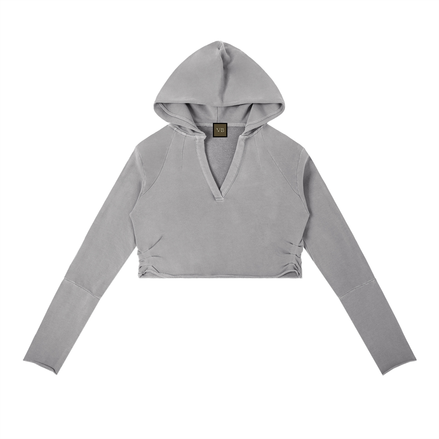 Vintage Washed Raw Edge VB Hoodie