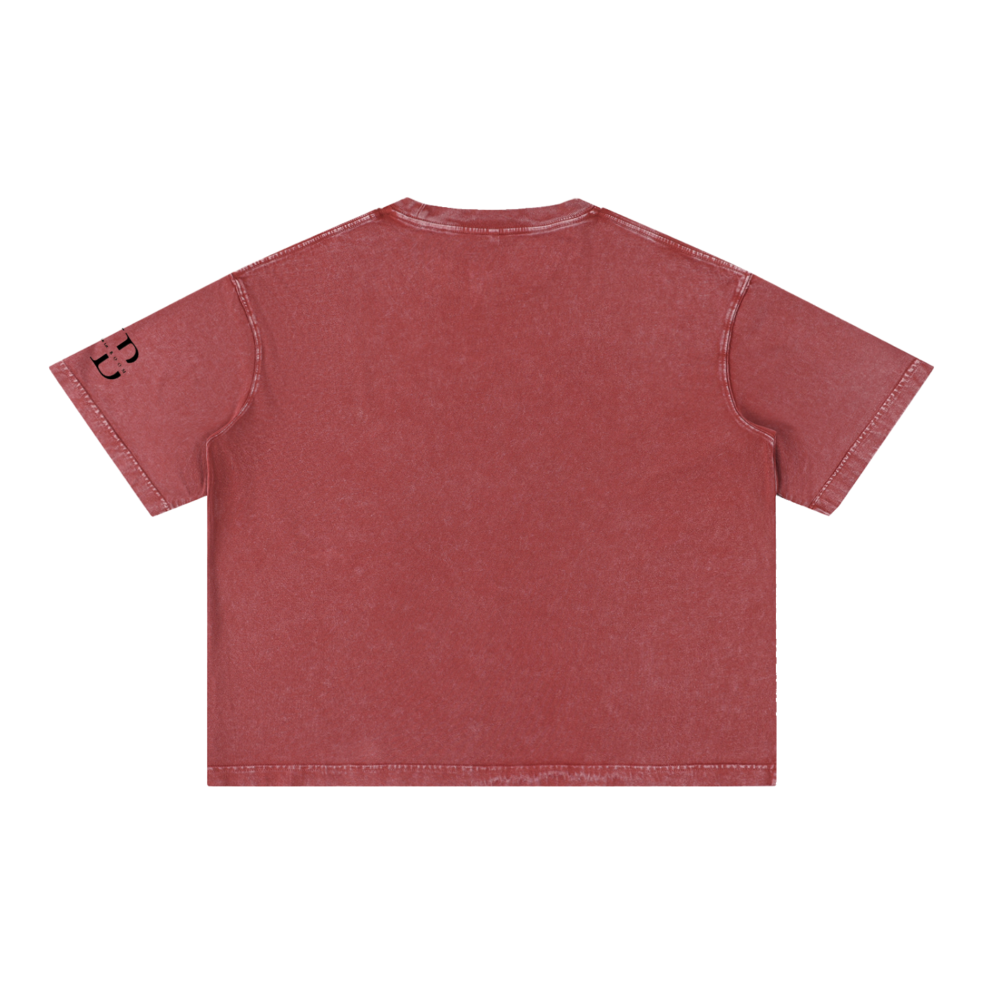 Mineral Wash Boxy Cotton T-Shirt