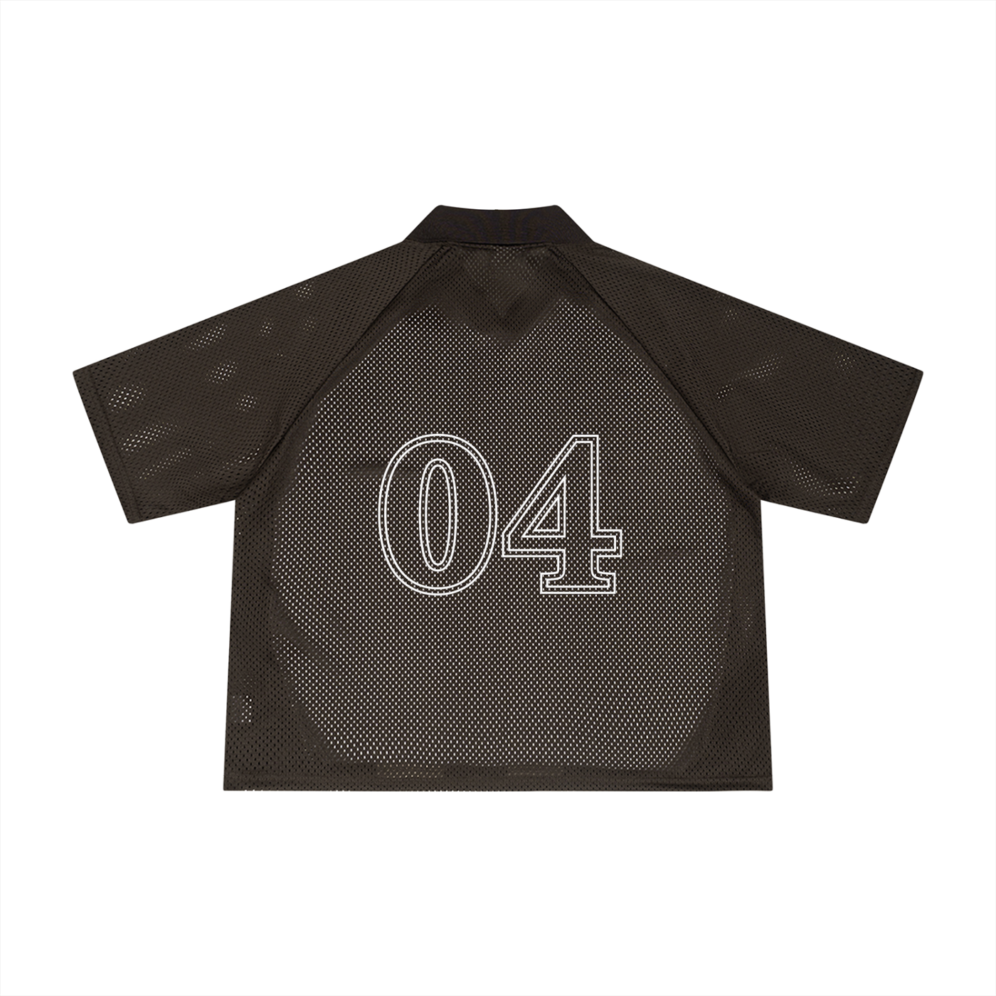 Unisex Striped Mesh Boxy VB Soccer Jersey