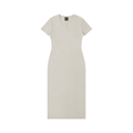 Women's V-Neck Short Sleeve Maxi Dress