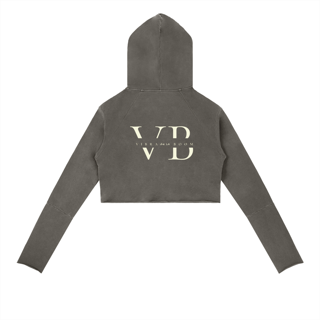 Vintage Washed Raw Edge VB Hoodie