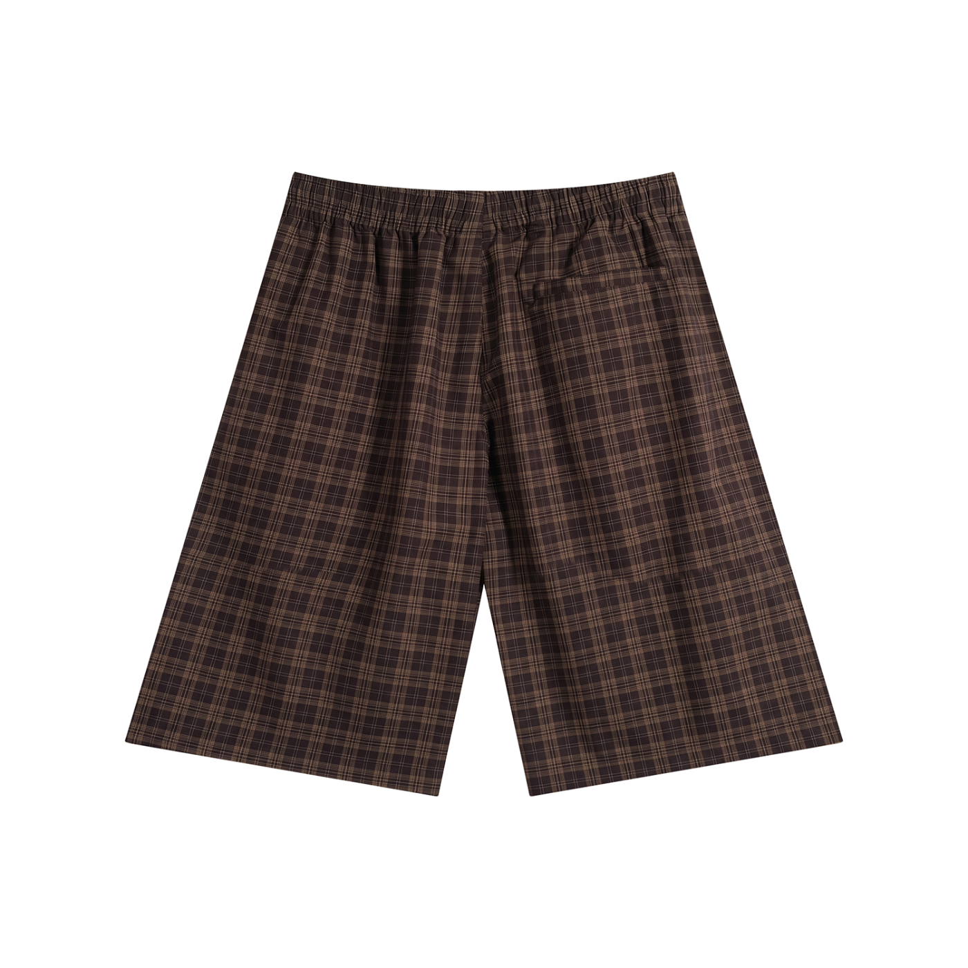 VB Plaid Wide Leg Shorts