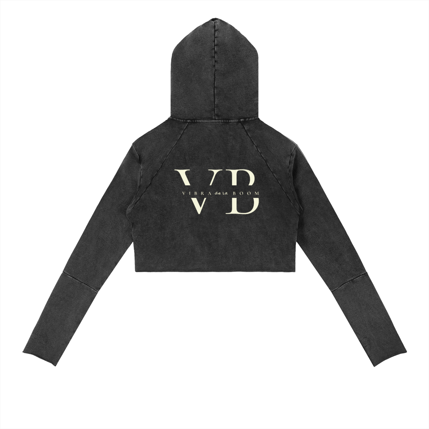 Vintage Washed Raw Edge VB Hoodie