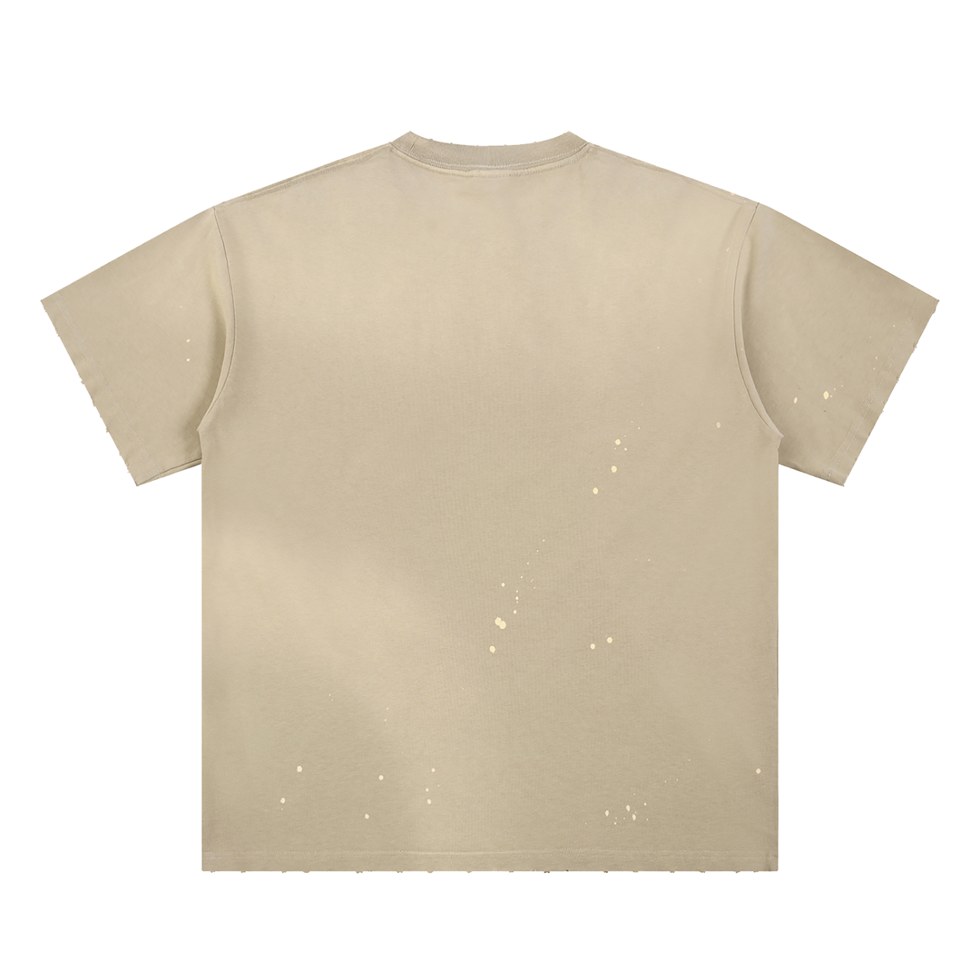 Hand-Frayed Sunfade Paint Splatter VB T-Shirt