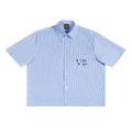 Oversized VB Vertical Stripe Boxy Shirt