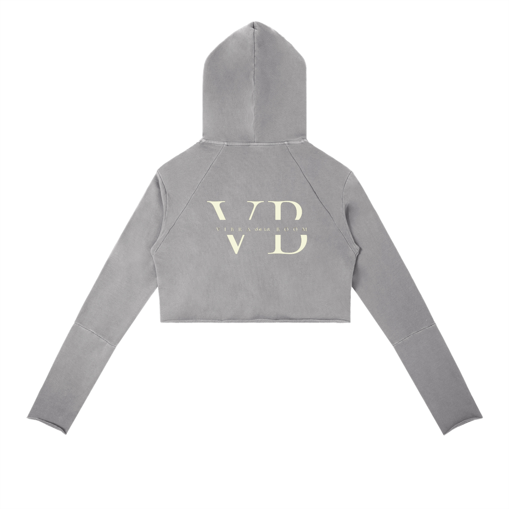 Vintage Washed Raw Edge VB Hoodie