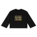 Unisex Waffle Raw Edge T-Shirt