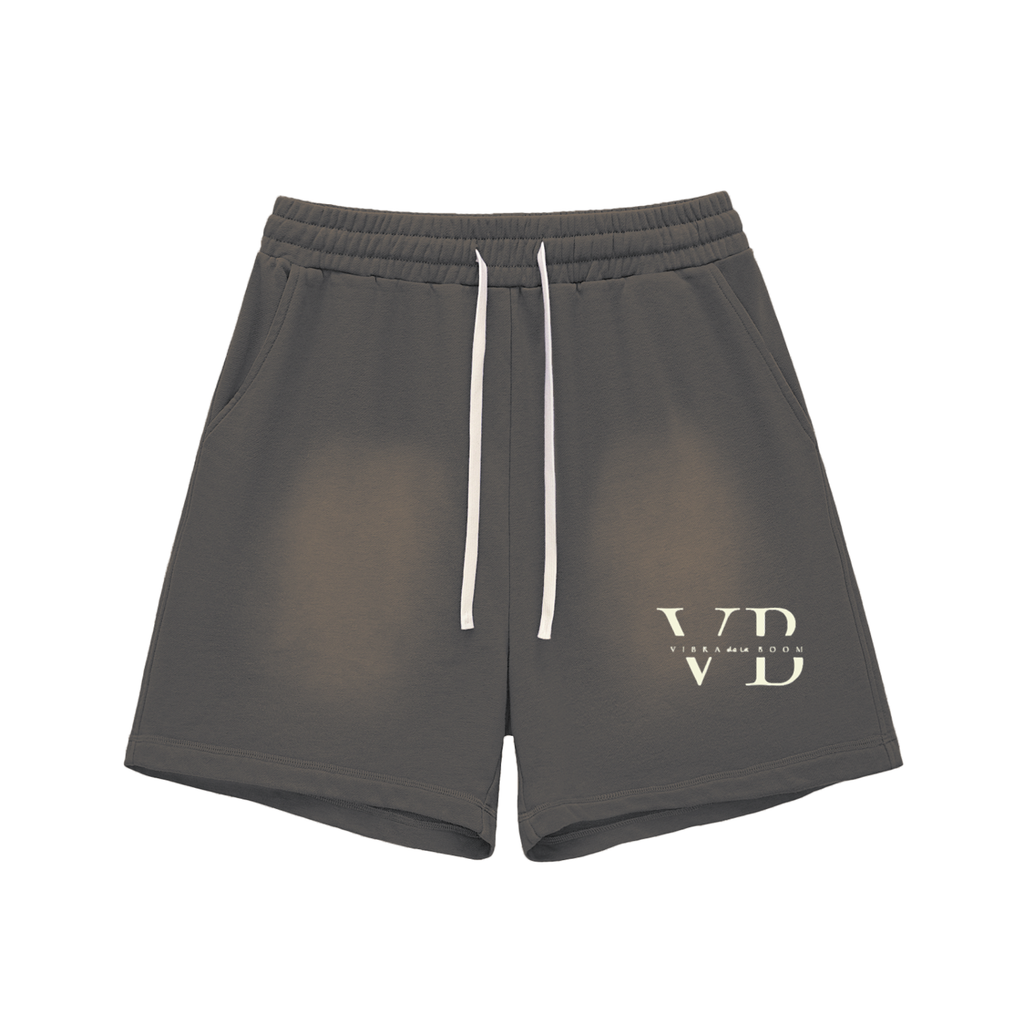 VB Sun Fade Raw Edge Cotton Shorts