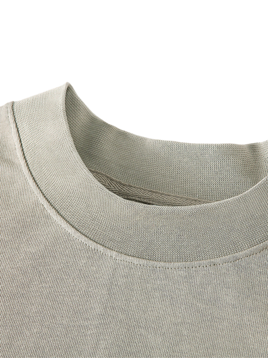 Essential VB Non-Shrink Mock Neck Sweatshirt
