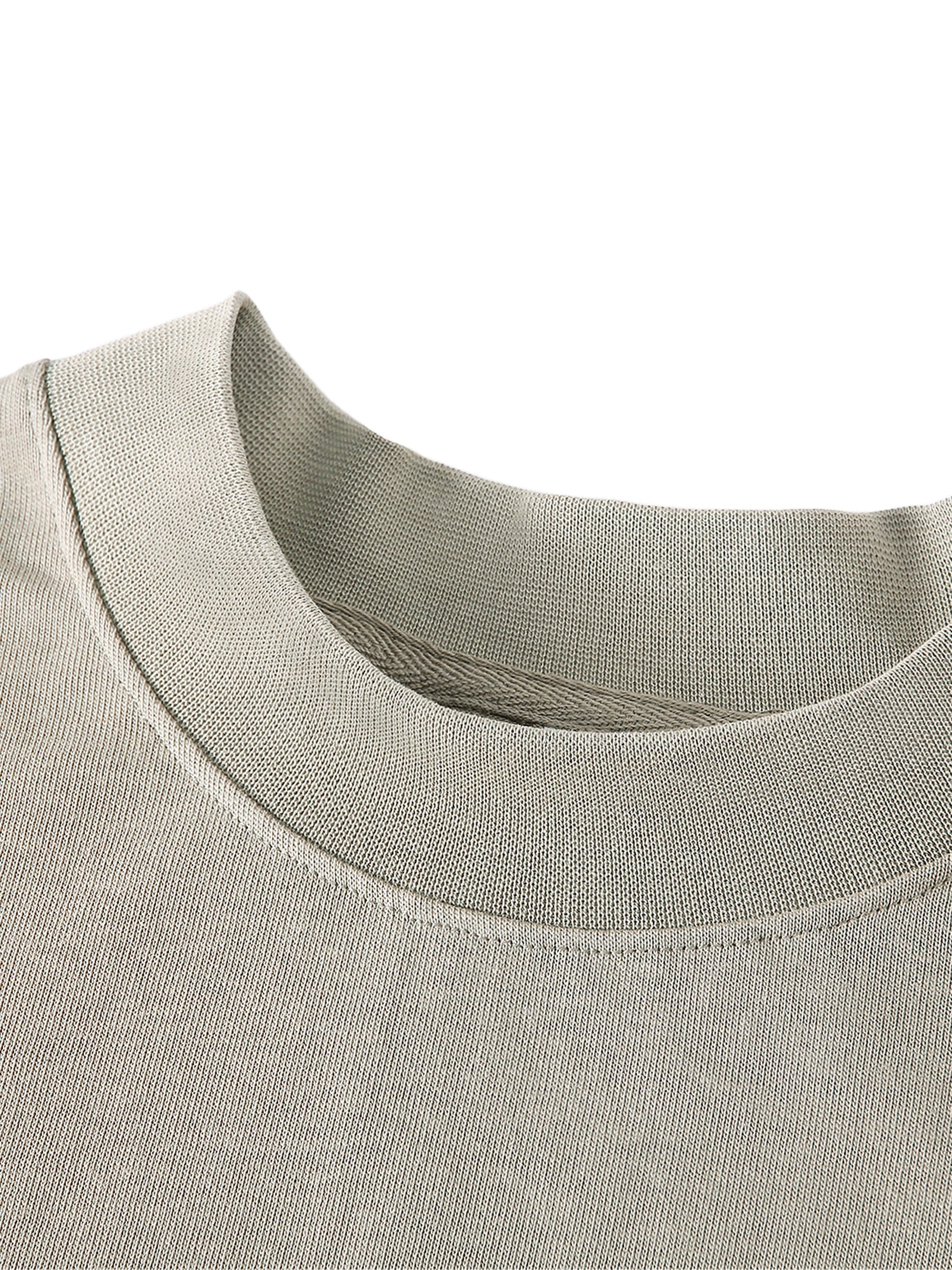 Essential VB Non-Shrink Mock Neck Sweatshirt